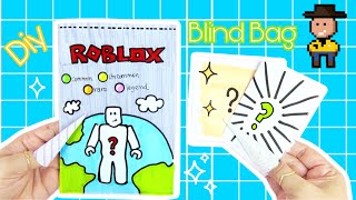 Blind Bag Roblox Tex HS Unboxing Outfit | Como Fazer Saquinho Surpresa Roblox Tex