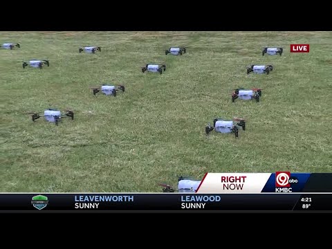 YouTube video thumbnail: Here's Why the City of Lawrence, Kansas, Is Opting for Drones Instead of Fireworks to Celebrate the Fourth of July