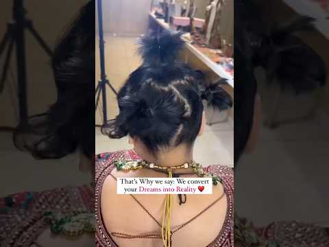 Bridal Hairstyle in Short Hair | Emotional Bridal Story | Yashika Makeovers #makeup #hairstyle