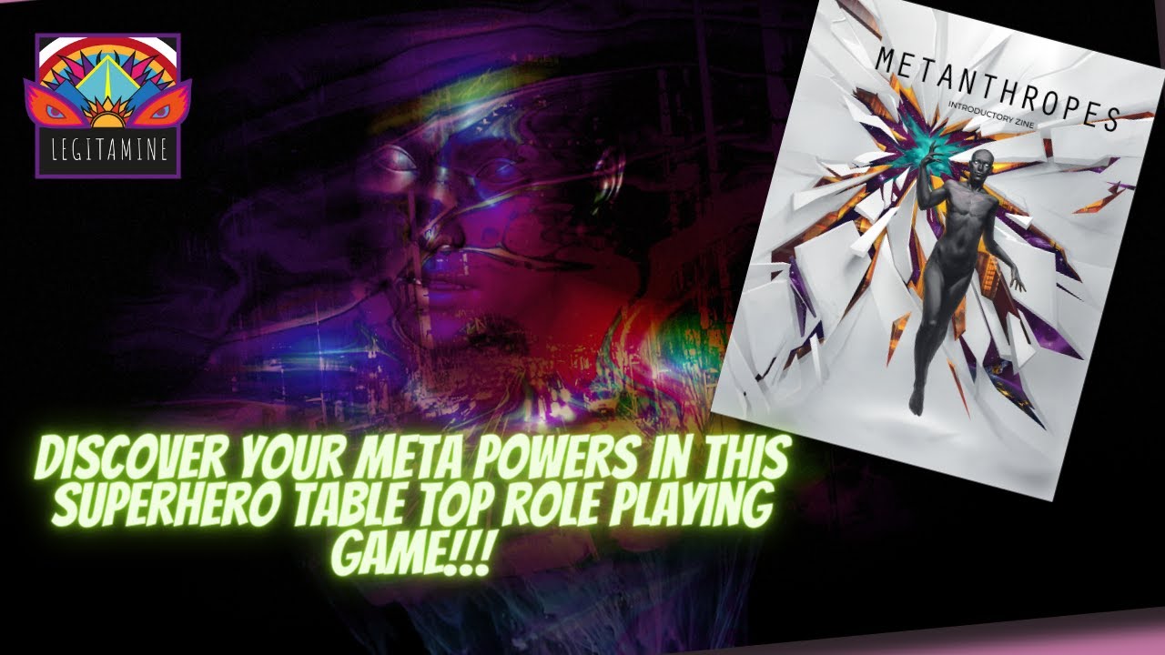 Dominate with 500+ Powers in Tabletop Superhero RPG
