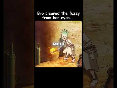 Bro cleared the fuzzy from her eyes#anime