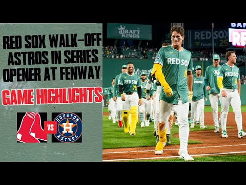 FULL HIGHLIGHTS: Red Sox vs. Astros Game 1 Ends in Extra Innings (8/1/25)