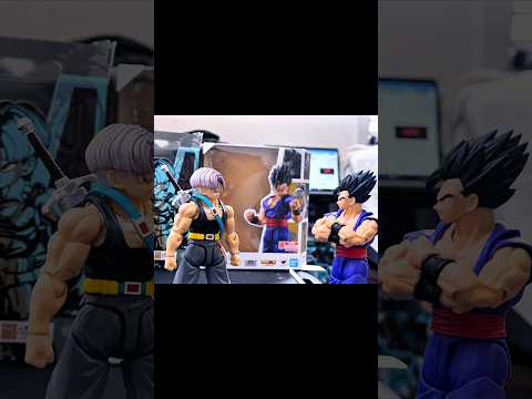 Gohan Vs Trunks Stop Motion Clash #stopmotion #animeshorts #anime #toys #fight #dbz #youtubeshorts