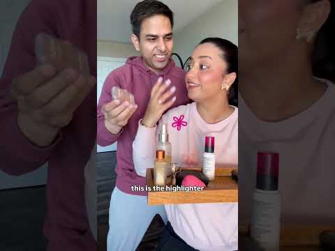 Checking husband’s Makeup Products Knowledge!