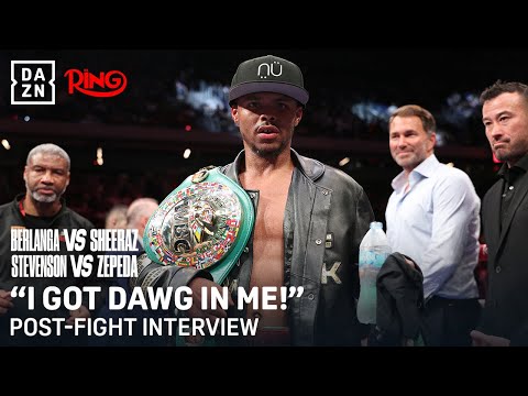 “I’M NOT NO PUPPY, I GOT DAWG IN ME!” | Shakur Stevenson Post-Fight Interview