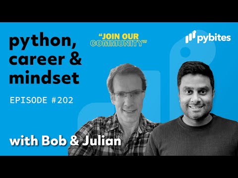 Pybites Podcast 202: Behind the scenes at Pybites with Bob and Julian