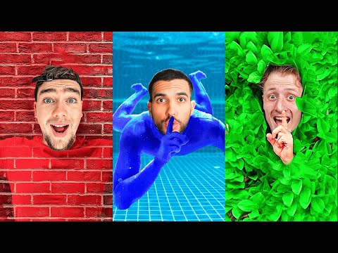 Je Mets Un CAMOUFLAGE Pour Gagner ce CACHE CACHE !