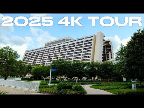 Disney's Contemporary Resort 2025 Tour & Walkthrough in 4K | Walt Disney World Florida June 2025