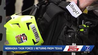 YouTube video thumbnail: Task Force One Members Return to Nebraska