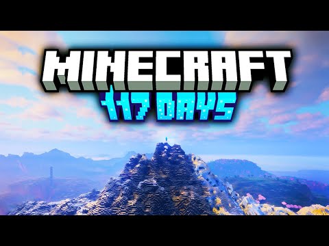 Surviving 117 Days In The Minecraft Mountains