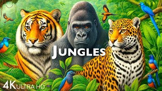 JUNGLE WORLD DISCOVERY / 60FPS 4K ULTRA HD #4K #ANIMALS