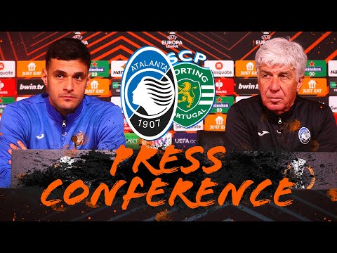 UEL ritorno Ottavi | Atalanta-Sporting | La conferenza stampa di Gasperini e Scamacca