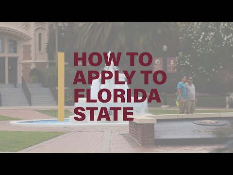 How-To Apply for First-Year Admission to Florida State...