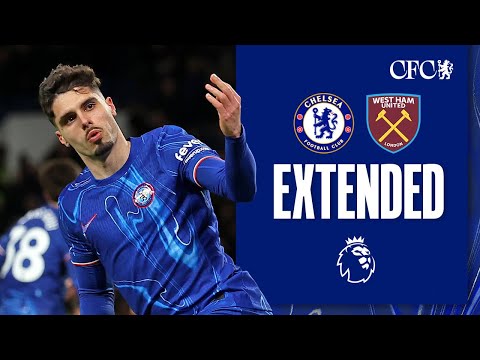 Chelsea 2-1 West Ham | BLUES FIGHT BACK OVER HAMMERS! | HIGHLIGHTS - Extended | Premier League 24/25