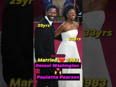 Denzel Washington one and only love and kids ❤