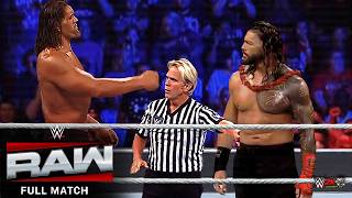 Roman Reigns vs. The Great Khali: Raw, Aug. 1, 2025