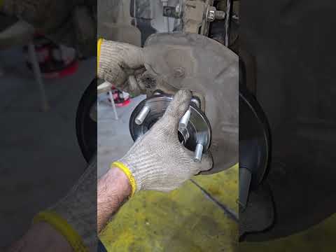 Chrysler <strong>dodge</strong> front wheel bearing fix #automotive #DIY #mechanic #shorts