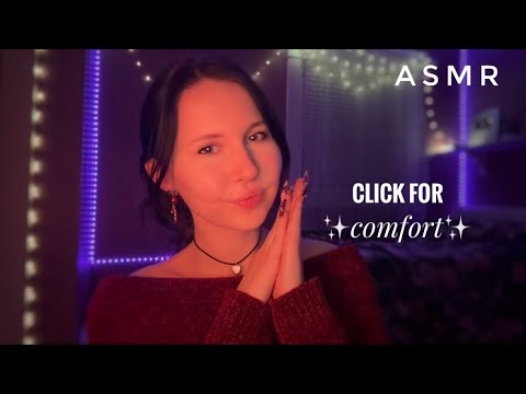 ASMR~This Video Feels Like a Warm Hug🤗 (clicky whispers + valentine's trigger assortment)💖