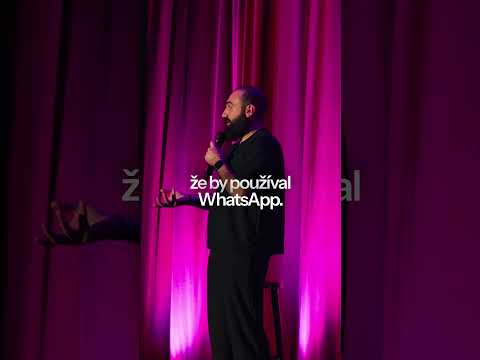 🎫 Odkaz na vstupenky najdeš na tigran.cz🤘🏾🎤 #standupcomedy #czech