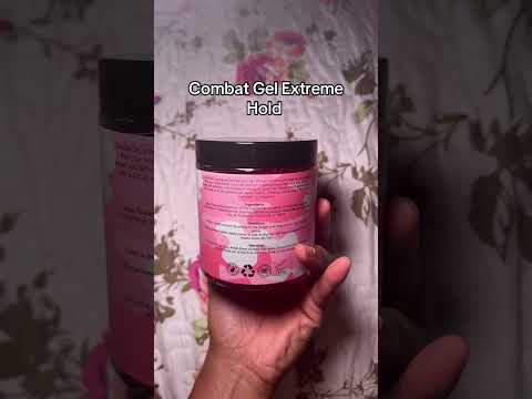 #foryou #foryoupage #fypシ゚viral #combat #gel #combatgel #natural #protectivestyles #naturalhair #4c