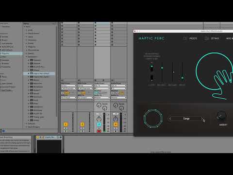 Haptic Perc - How to load it into a DAW