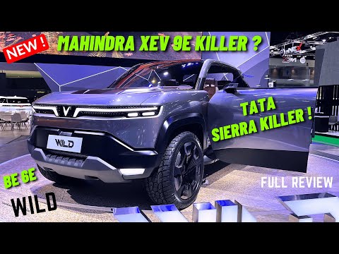 New VinFast VF Wild Premium SUV India - Mahindra BE 6e & XEV 9e Killer ? | Bharat Mobility Expo 2025