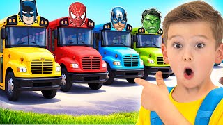 Superhero School Adventure - Fun Lessons and Teamwork for kids