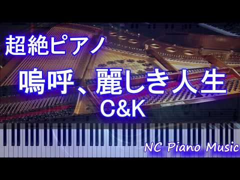 【超絶ピアノ】嗚呼、麗しき人生 / C&K【フル full】