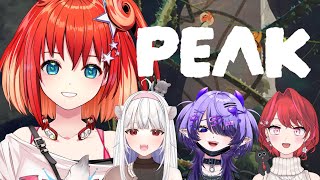 【PEAK】4人で登山！日頃個々に格ゲーで鍛えてるからいけるっしょ！玉餅かずよ/イバラ・デビルローズ/桜える子【星鳳ともり/りーさるぷらん】
