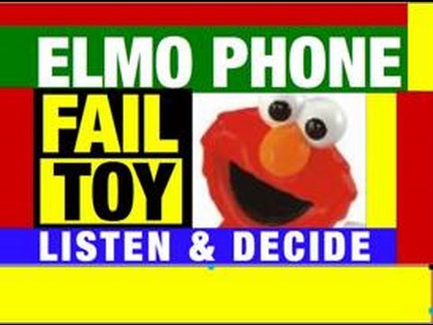 Funny.Videos: Elmo Phone Fail Toys Review video by Mike Mozart of JeepersMedia on YouTube