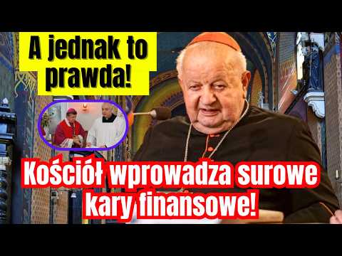 UWAGA- SZOK! Kościół wprowadza surowe kary finansowe! Co ujawnia Episkopat?
