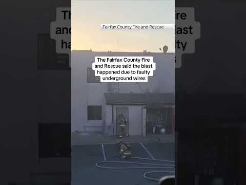 Firefighter escapes explosion unhurt