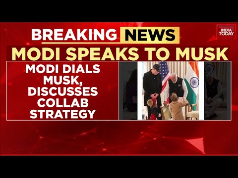 PM Modi Discusses Tech Collaboration With Elon Musk In Phone Call | Tesla News | India Today