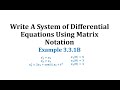 Vector Functions and Matrix Equations