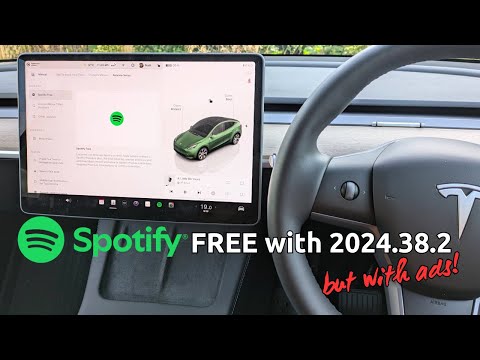 Spotify Free comes to Tesla in OTA update 2024.38.2 (but with adverts)