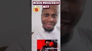 Brock Lesnar Returns  Live Reaction 