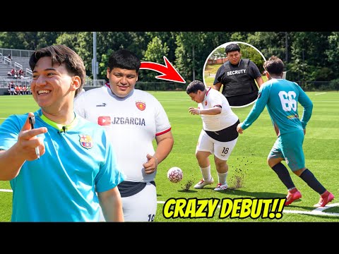 My Security Made His Sunday League Debut!