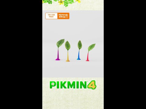 Pikmin 4 – A Pikmin harvest #Shorts