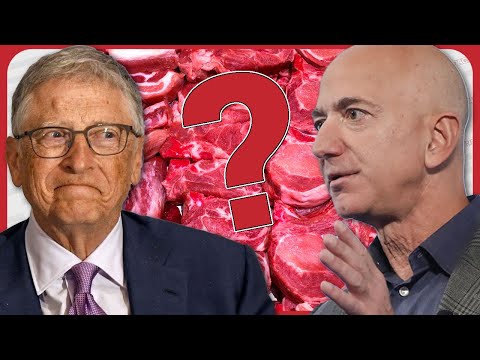 It's starting! Bill Gates and Jeff Bezos pushing FAKE MEAT agenda on the world | Redacted News
