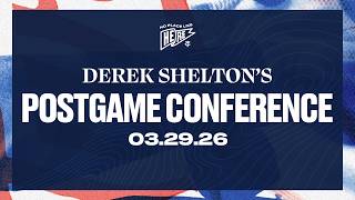 Derek Shelton - Postgame Interview 3/29/2026