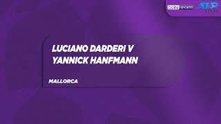 Luciano Darderi v Yannick Hanfmann | Mallorca Championship | Match Highlights