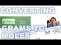Understanding Grams to Moles Conversion