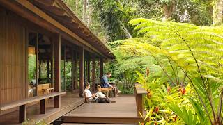 Inside a Garden Home That Feels Like a Treehouse in Nature | Indonesia