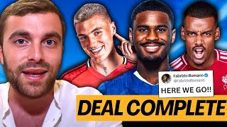 Hato to Chelsea DEAL COMPLETE✍🏼 Isak to Liverpool AGREED🚨Sesko to Man Urd CLOSE⌛