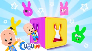 Aprende las formas con el Cubo de Colores - Descubre y aprende con tus dibujos animados favoritos