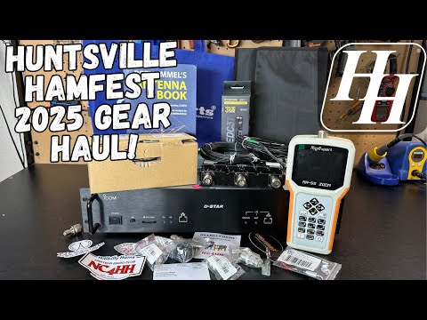 My Huntsville Hamfest 2025 Haul!