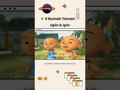 6 Rumah Teman Upin & Ipin #shorts
