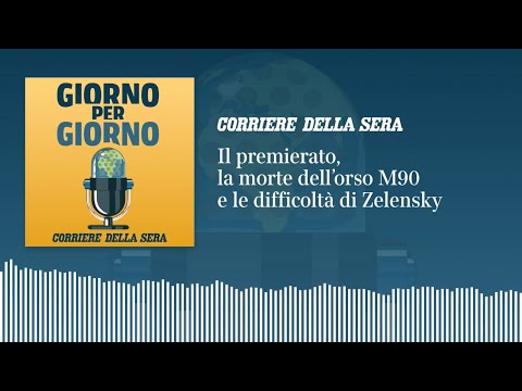 Il premierato, le difficoltà di Zelensky e la morte dell’orso M90