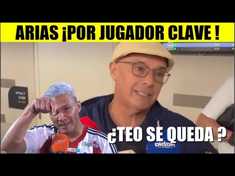 JUNIOR URGENTE ALFREDO ARIAS ¡POR JUGADOR CLAVE ! ¿SE QUEDA TEOFILO ?