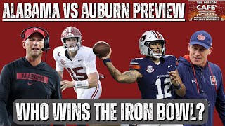 PREVIEW: Alabama vs Auburn - A LEGACY Game for Kalen DeBoer and Ty Simpson